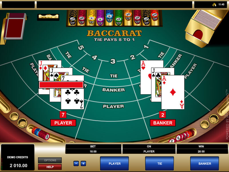 Baccarat Online in US Casinos