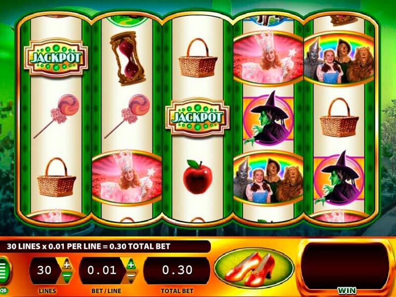 Wizard of Oz Ruby Slippers Slot